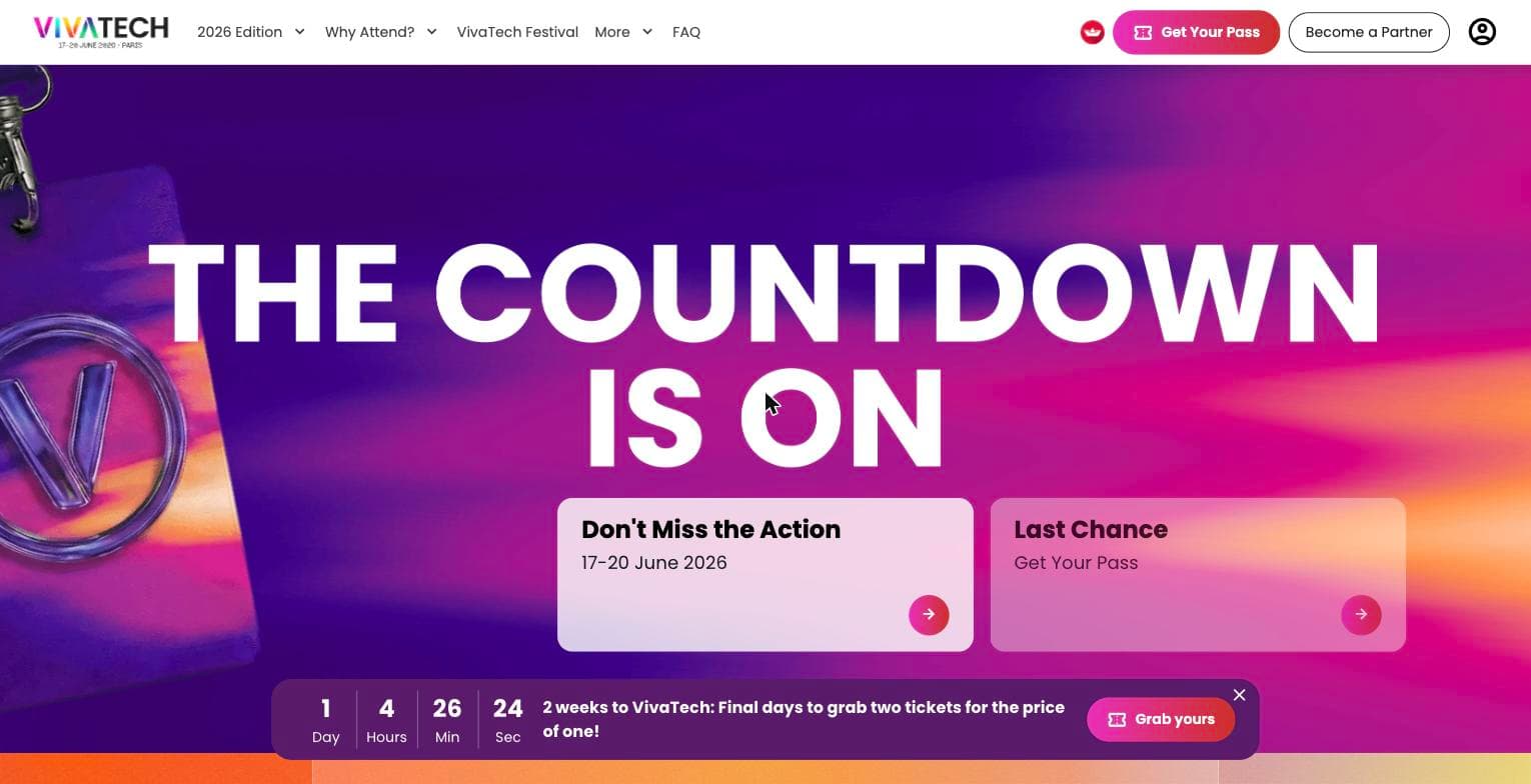 VivaTech — Paris, Porte de Versailles