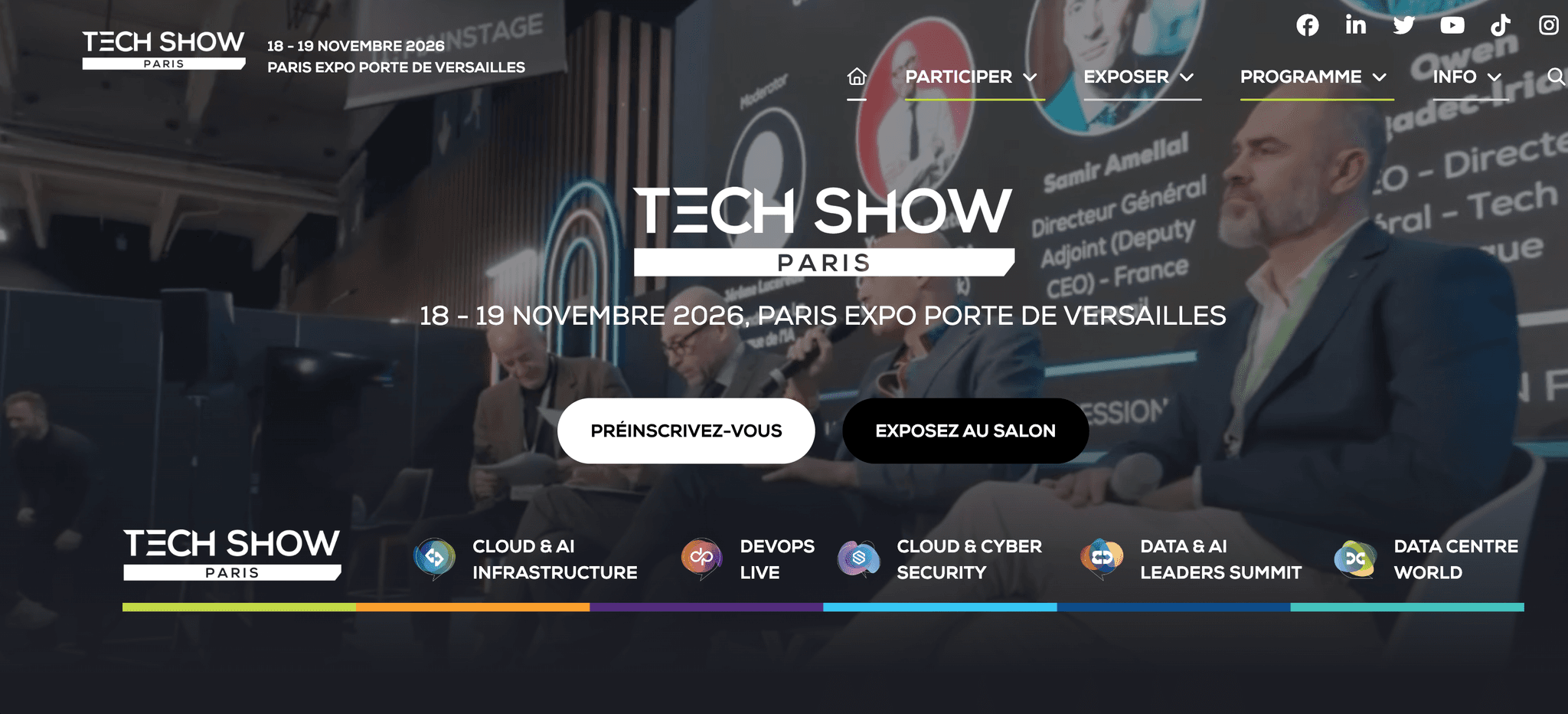 Tech Show Paris — Paris, Porte de Versailles